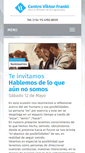 Mobile Screenshot of centroviktorfrankl.com.ar